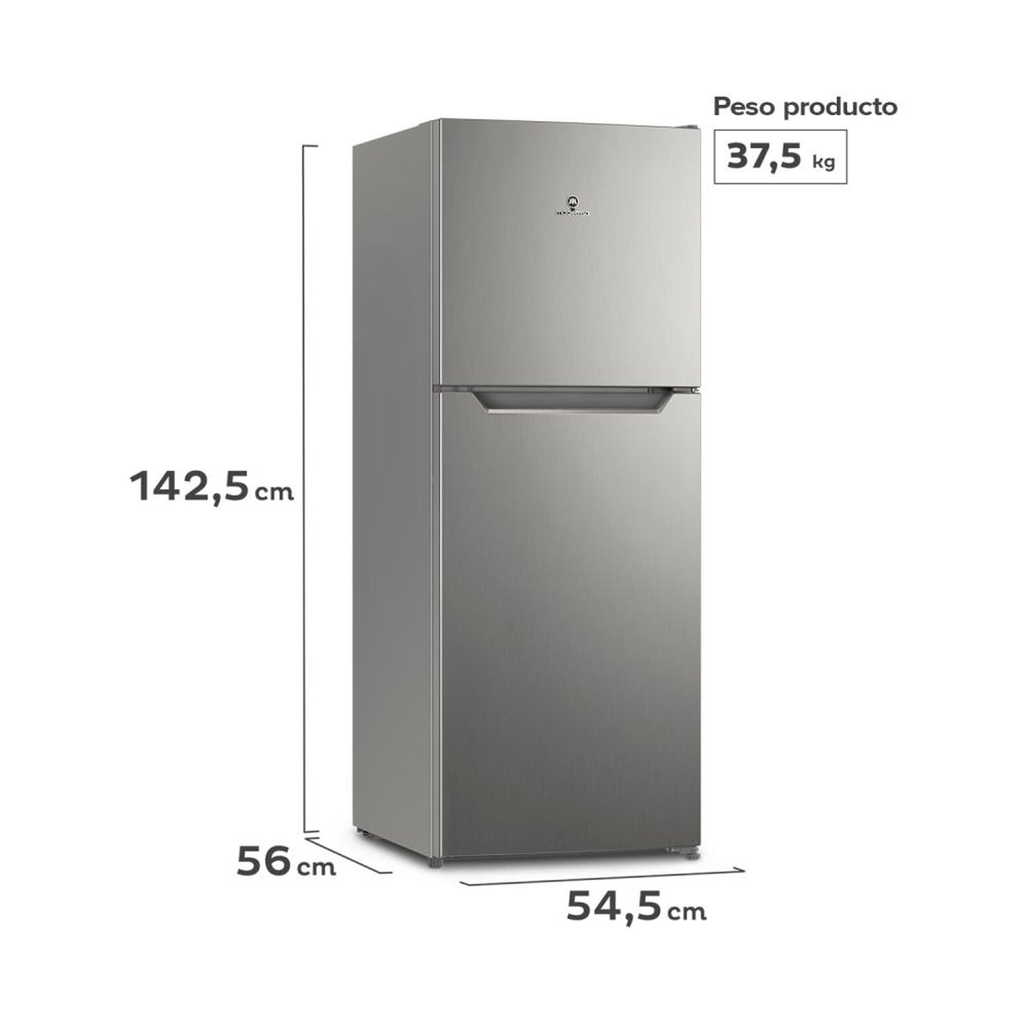 Refrigerador Top Freezer Mademsa Altus 1200i / No Frost / 197 Litros / C image number 2.0